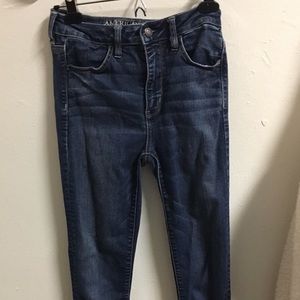 American Eagle super high rise jegging